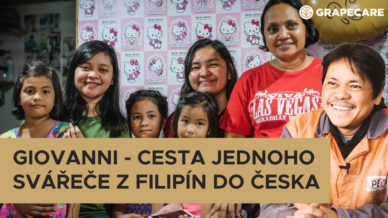 Giovanni - cesta jednoho sv&aacute;řeče z Filip&iacute;n do Česka | GRAPECARE
