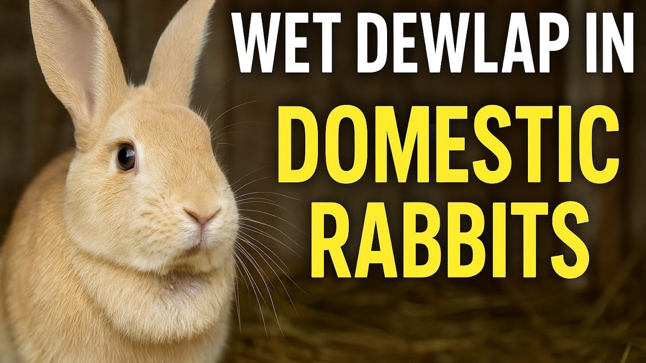 Wet Dewlap in Domestic Rabbits – What It Is, Why It Happens, and How to Fix It