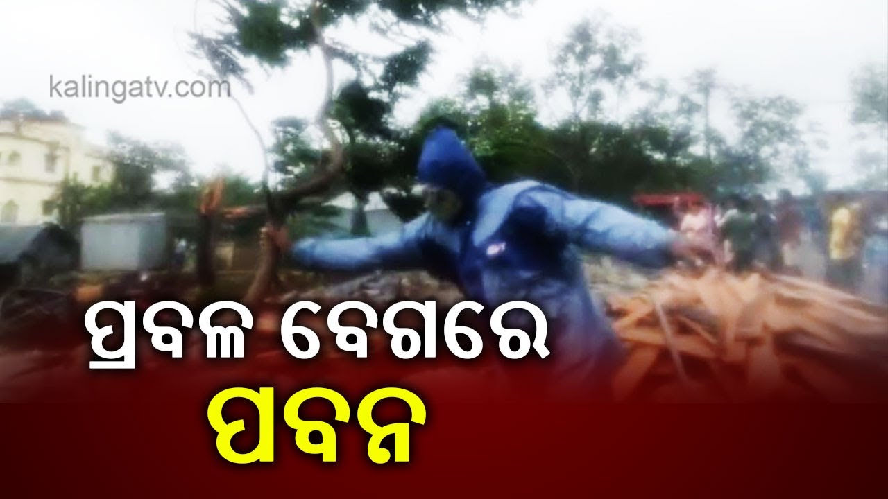 Cyclone Yaas Update: Exclusive Visual Of Wind During Severe Cyclonic Storm Landfall || KalingaTV