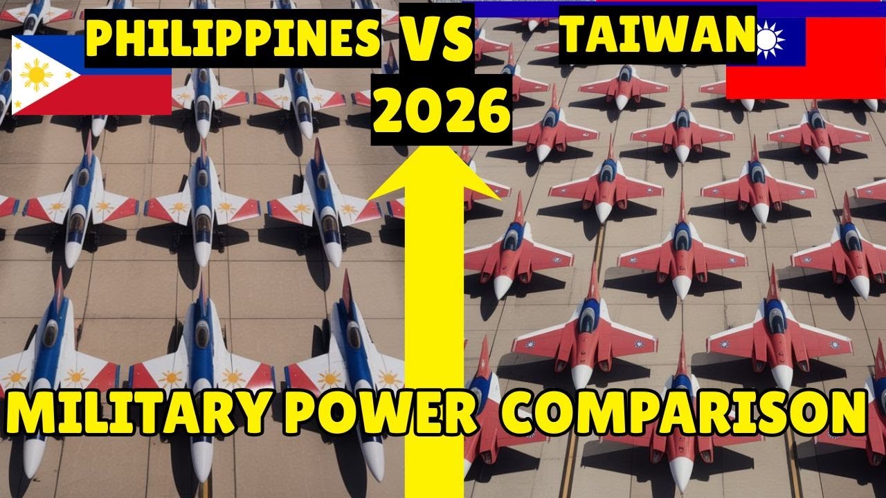 Philippines vs Taiwan Military Power 2026 latest: &ndash; Full Army Strength Comparison, Who is best?