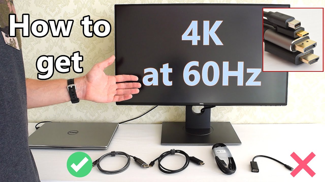 Как получить 4K с частотой 60 Гц через USB-C, HDMI, DisplayPort или Thunderbolt (без задержек!)