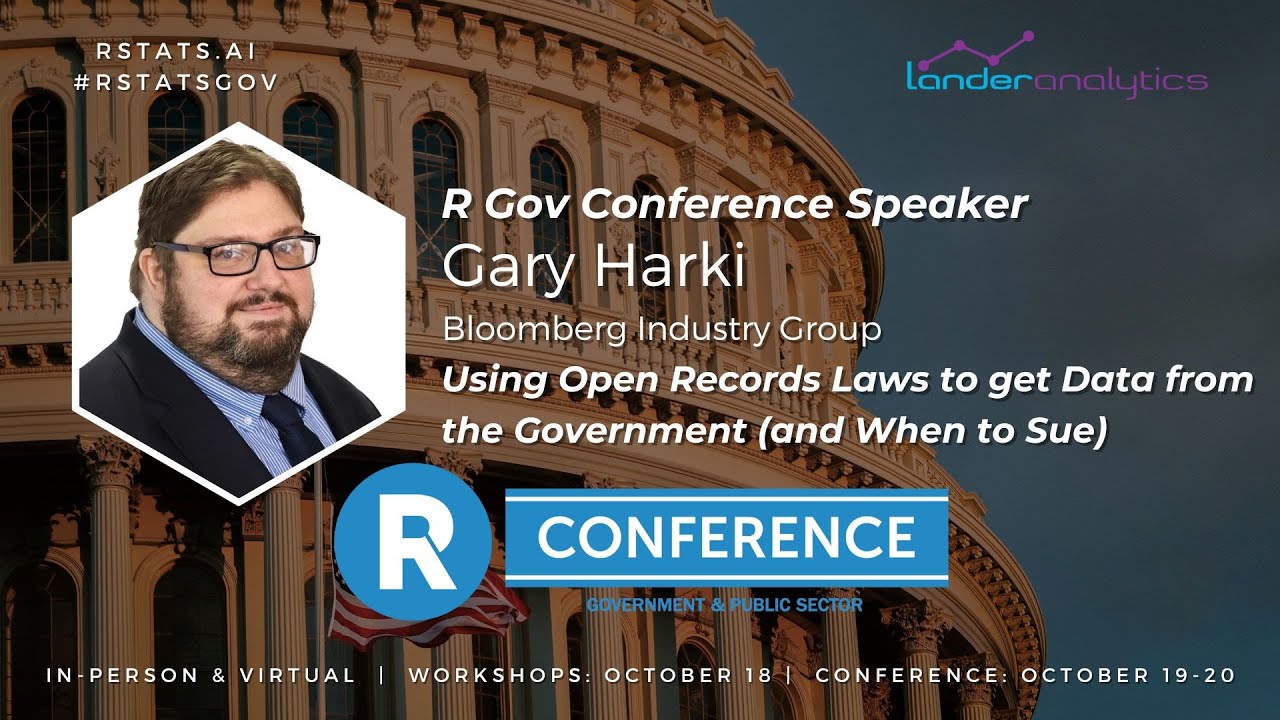 Gary Harki - Using Open Records Laws to get Data from the Government (and When to Sue)