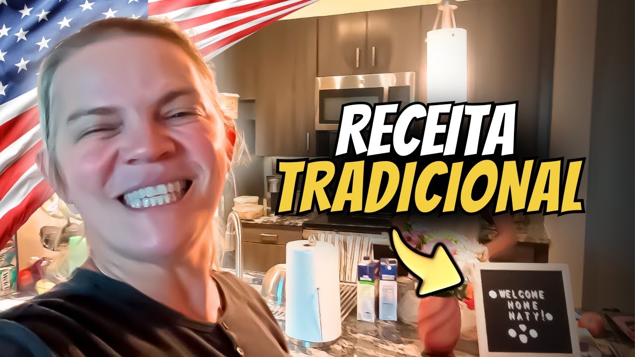 🇺🇸 COZINHANDO COM A NATASHA RECEITA TRADICIONAL