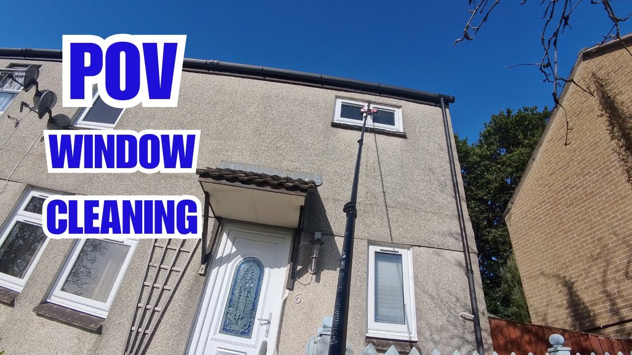 POV WFP Window Cleaning Real Time Satisfying Clean
