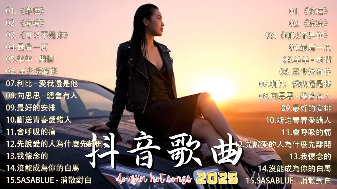 「無廣告」 [ Douyin 抖音歌曲 ]🍀凉凉,可以不是你,最后一页,愛我還是他,字字句句,若月亮没来, 我會等, 别让爱凋落