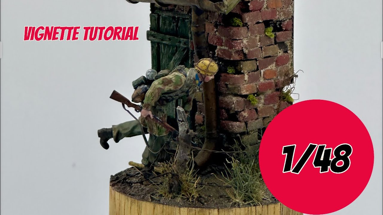 Tutorial 1/48 Vignette selber bauen Fallschirmjäger Ww2