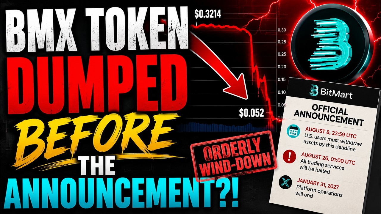 🚨 BitMart BMX ОБВАЛИЛСЯ перед объявлением о закрытии&hellip; Что случилось?!