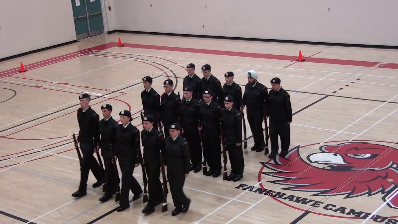 1596 Army Cadets Drill Team w/ Arms WOA Competition 2014