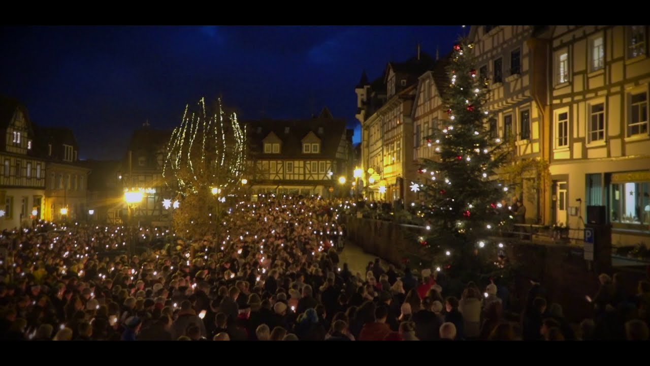 Open-Air-Gottesdienst | Untermarkt Gelnhausen | 24.12.2018 | Stille Nacht |  Full HD