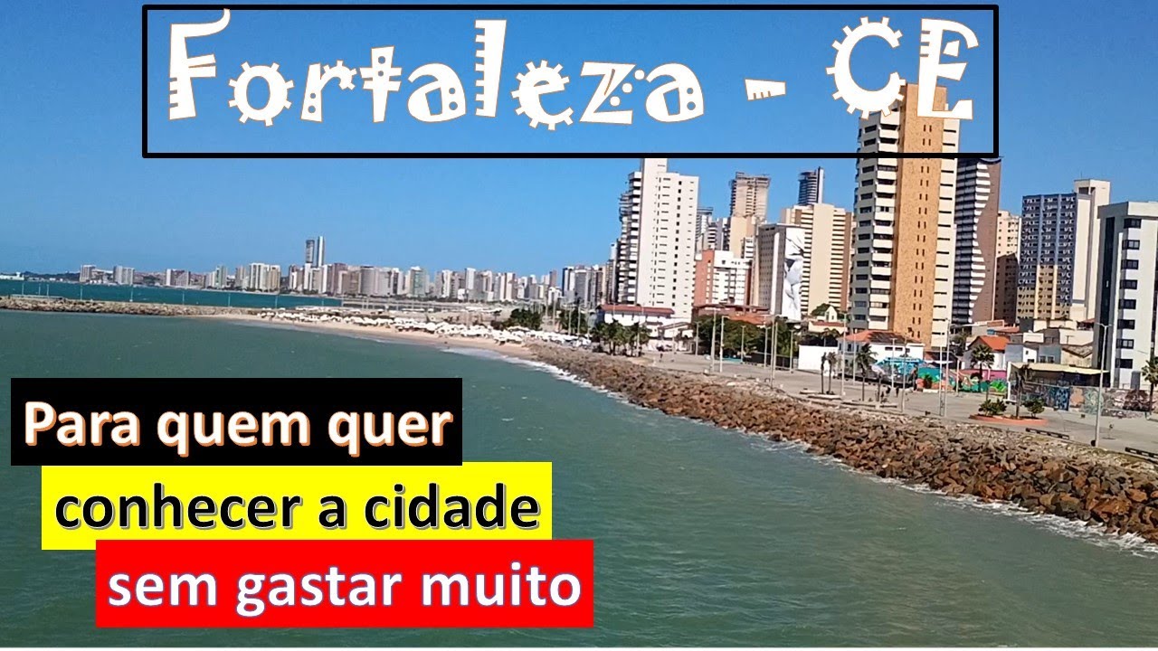 Fortaleza CE Dizem que a cidade é violenta, mas ficamos tranquilos.