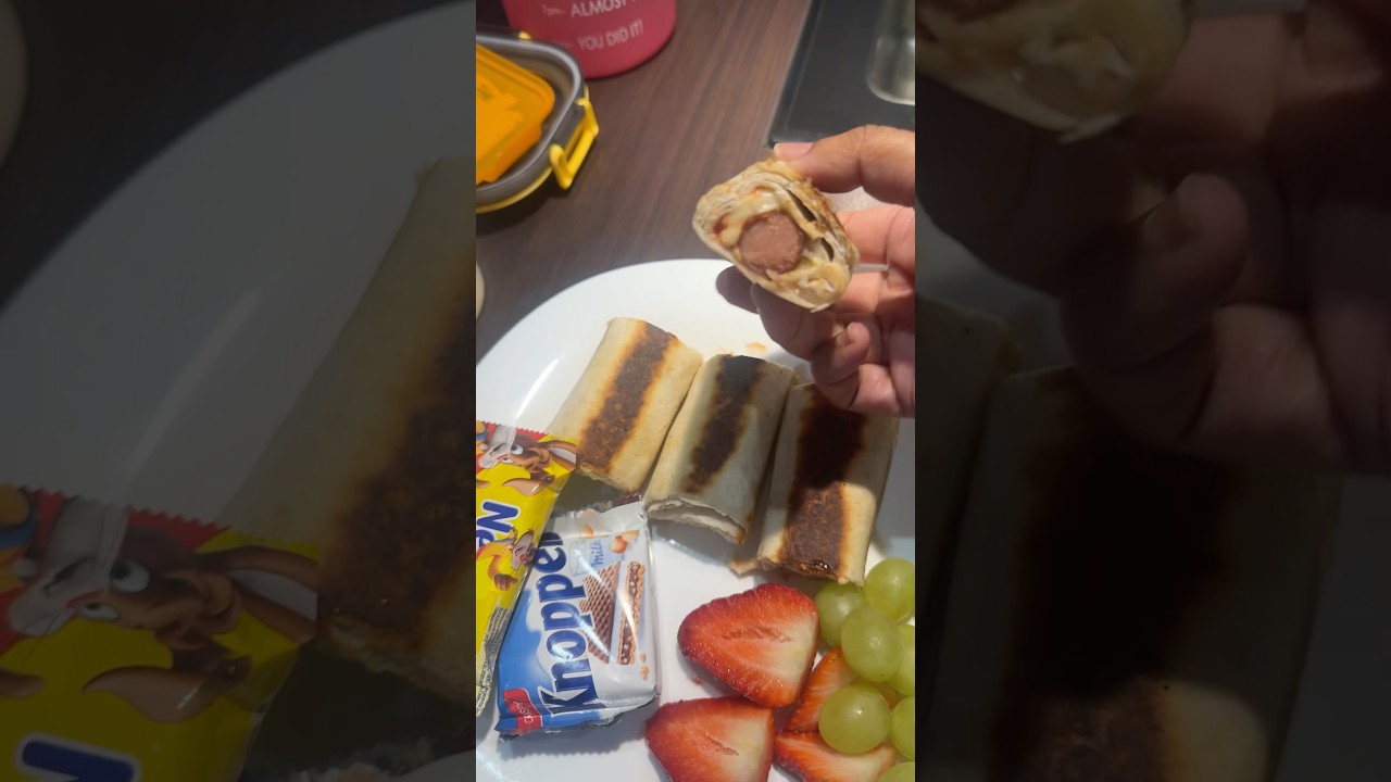 ලන්ච් බොක්ස් idea 🍓🍓🍓packed lunch for school #shorts #viralshorts #fypシ