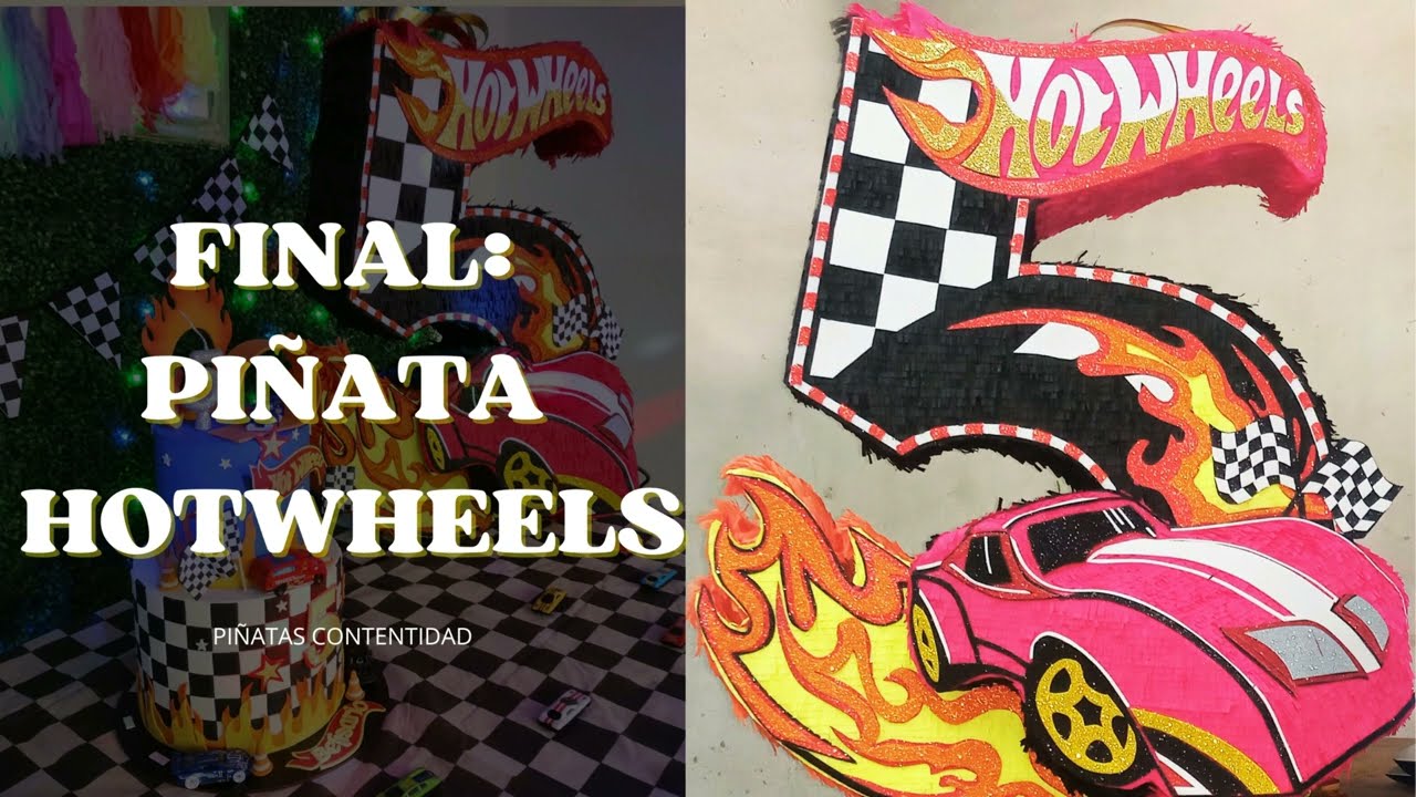 Cómo HACER el último paso de LA PIÑATA Hot Wheels | Cap #3 #Piñatahotwheels