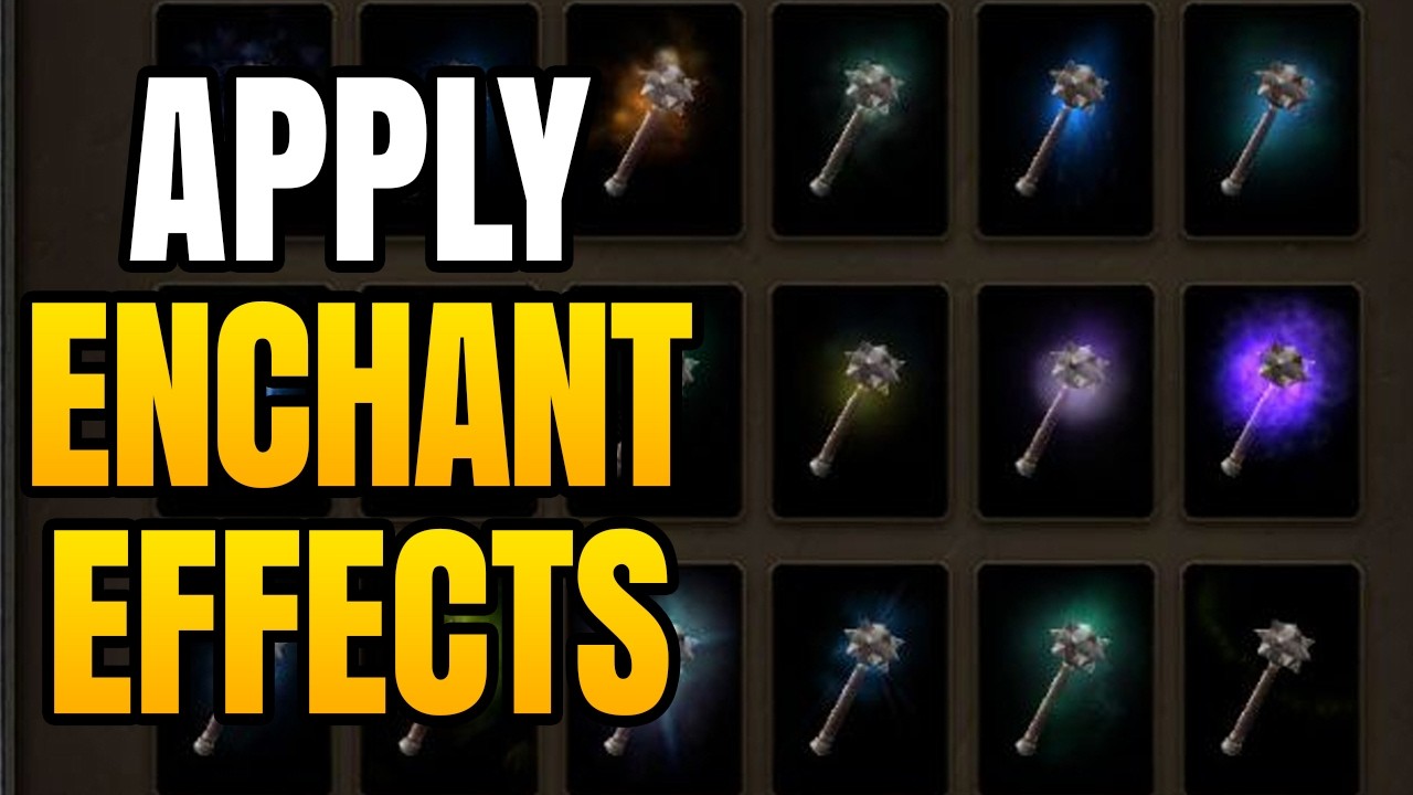 World Of Warcraft – How To Apply Weapon Enchantment Effects | How To Add Weapon Illusions In WoW