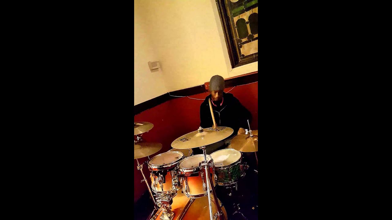 Patrick King on drums