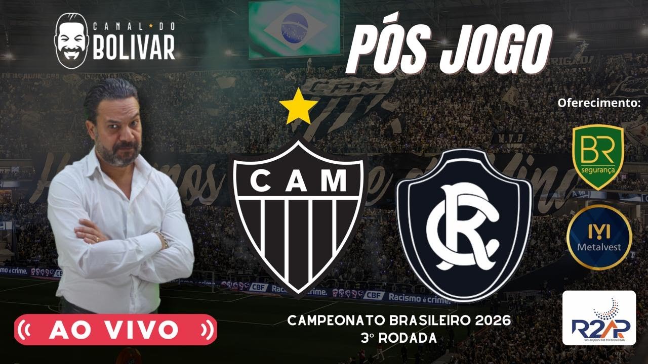 PÓS JOGO: ATLÉTICO 3x3 REMO ( 03a. rodada - Brasileirão 2026)