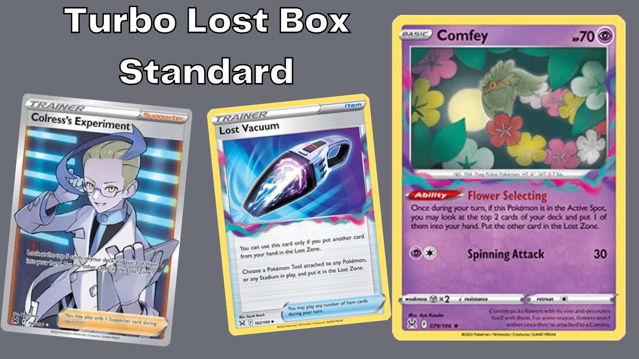 Turbo Lost Box Standard Deck Showcase and gameplay PTCGL