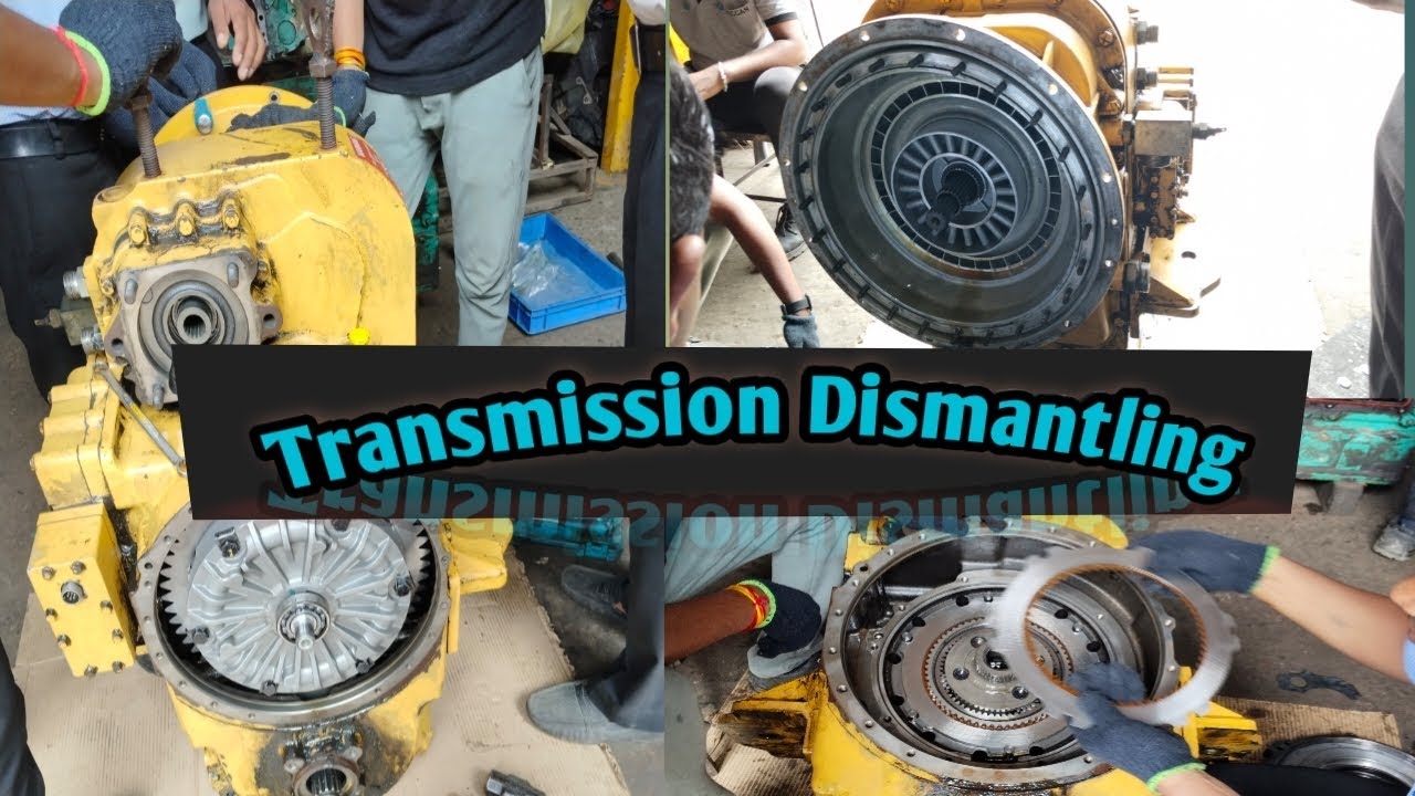 Transmission Dismantling {Part -1}#automobile #transmission #gyerbox #jcb #komatsu #lnt