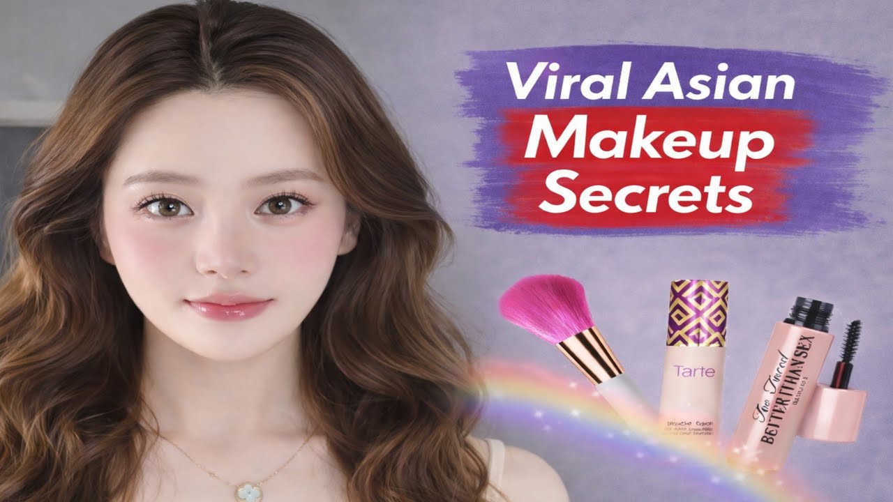 Viral Asian Makeup Secrets: How to look like a Real-Life Doll