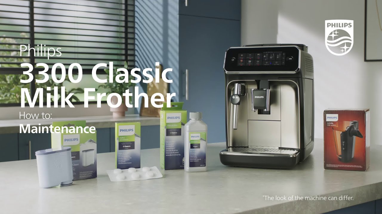 Philips 3300 Classic Milk Frother - How To Maintain