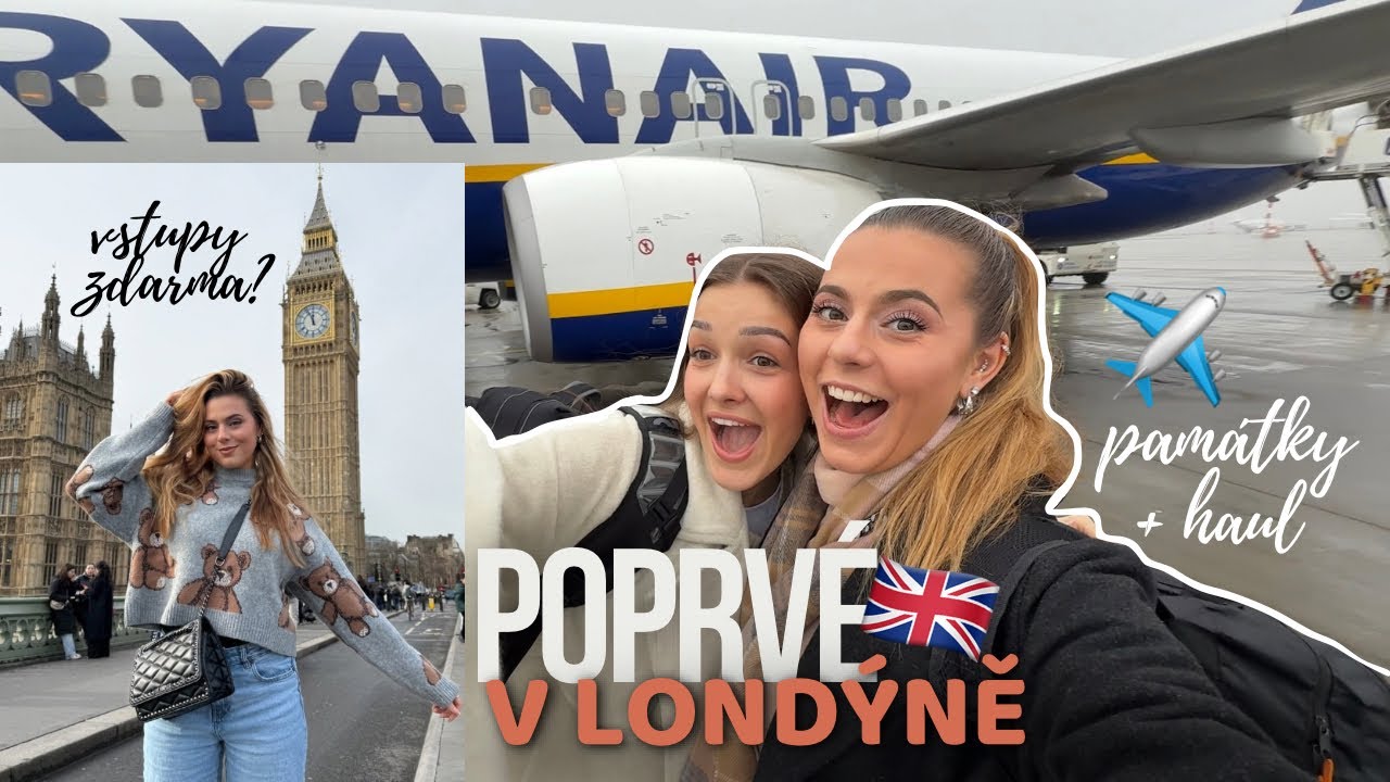 Poprvé v Londýně!🇬🇧 VLOG + HAUL ze Skims & Kiko Milano | Lucy