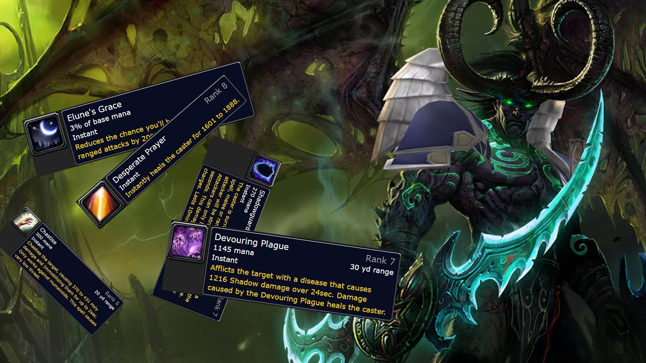 Priest race specific abilities in TBC!