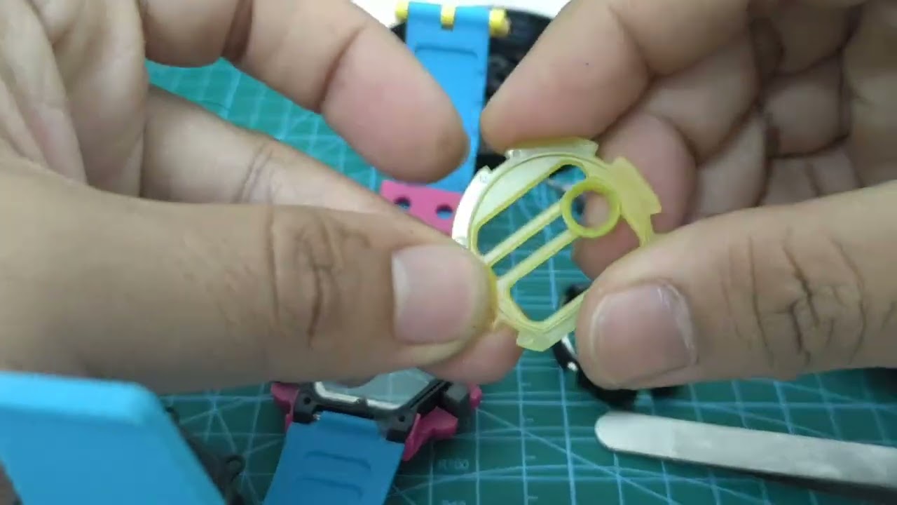 Cara tukar faceplate g shock dw004
