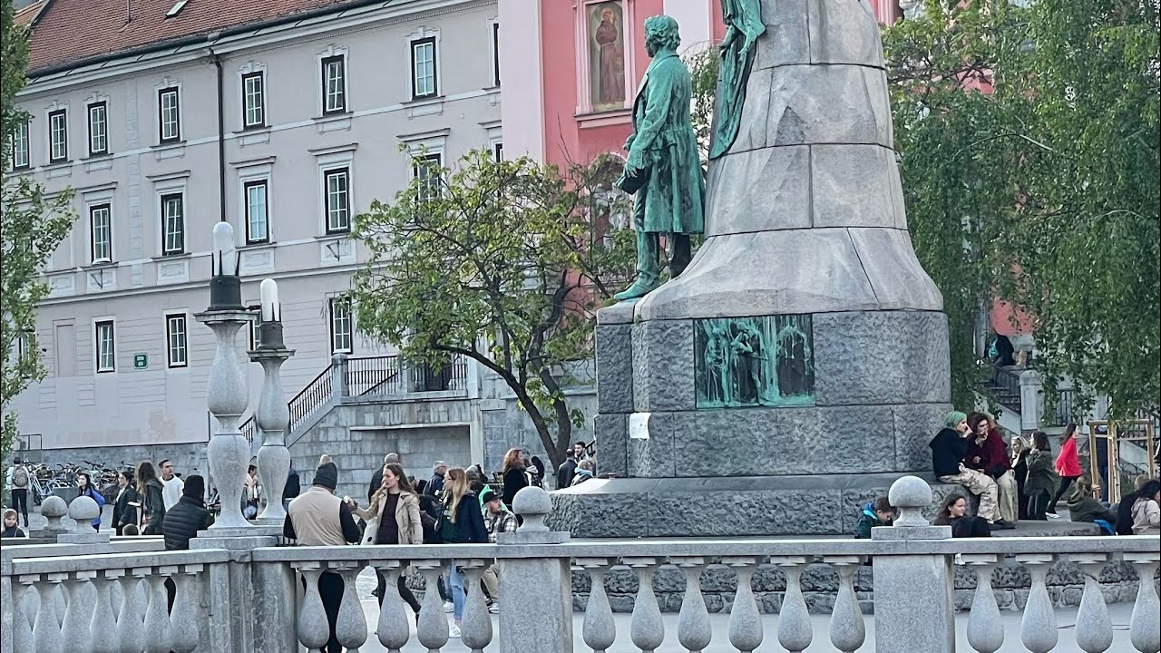 🇸🇮🛴 Ljubljana webcam Laibach 19.05.2023