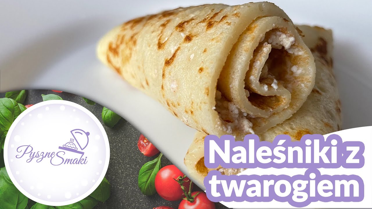 Naleśniki z serem i rodzynkami na słodko przepis