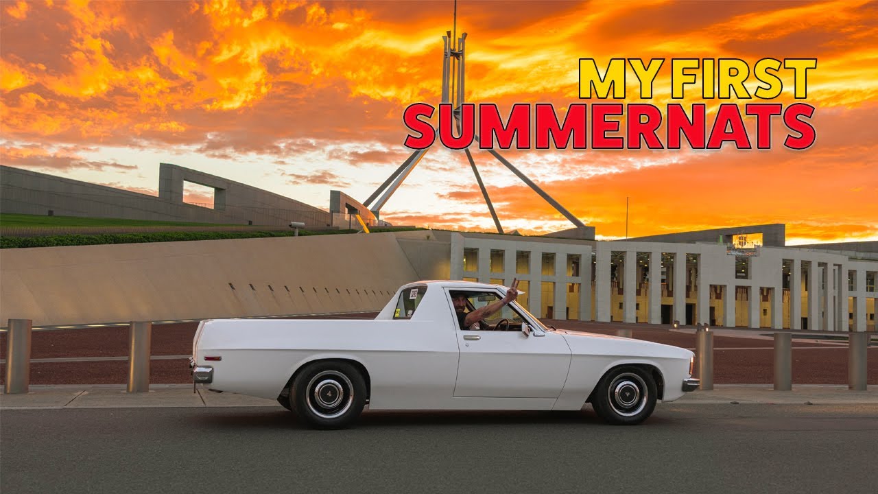 Моё первое участие в Summernats! Выступаю в классе HX Ute.