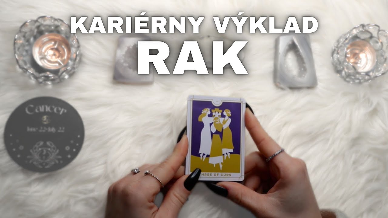 ♋ RAK — Šokujúce príležitosti vo Vašej kariére 🌙