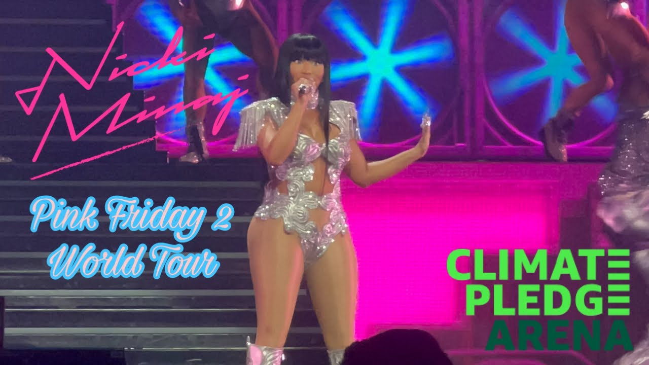 Nicki Minaj PINK FRIDAY 2 WORLD TOUR, Seattle WA, Climate Pledge Arena (4k)