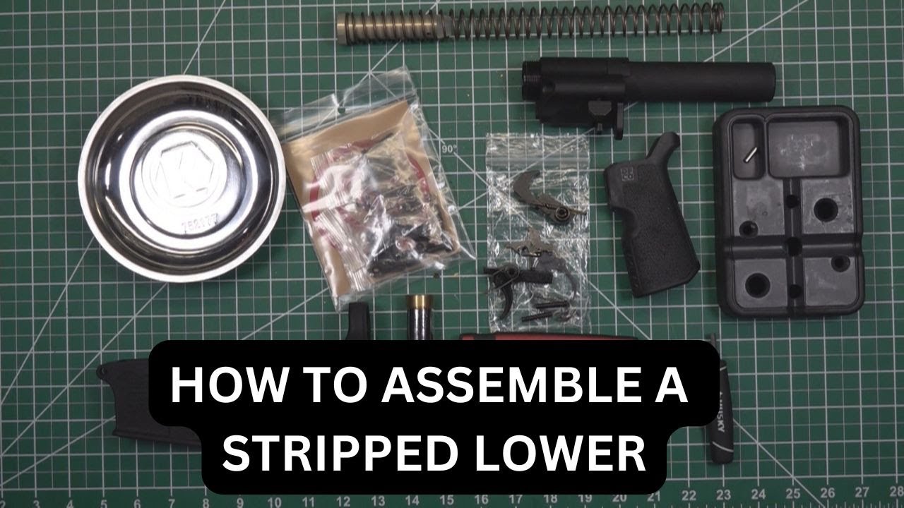 How to assemble a stripped lower