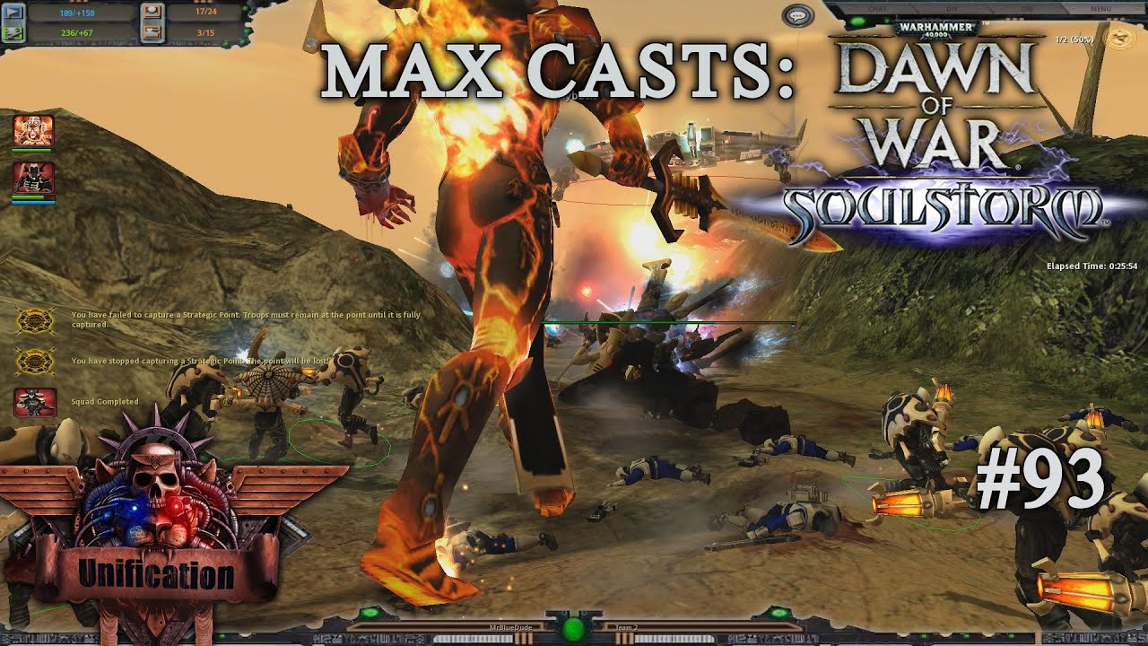 Max Casts: Dawn of War - Unification [v.6.9.1] # Tau Empire VS Eldar [PvP][1vs1]