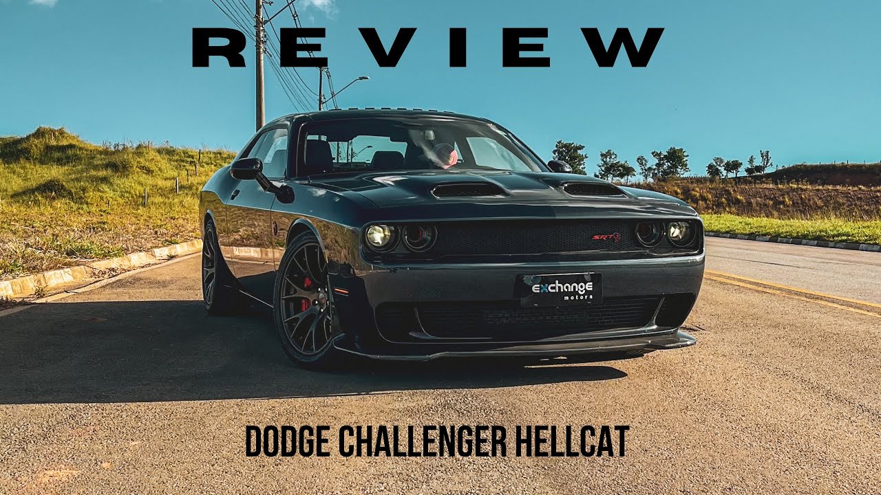 REVIEW DO DEMÔNIO DAS RUAS! DODGE CHALLENGER HELLCAT!
