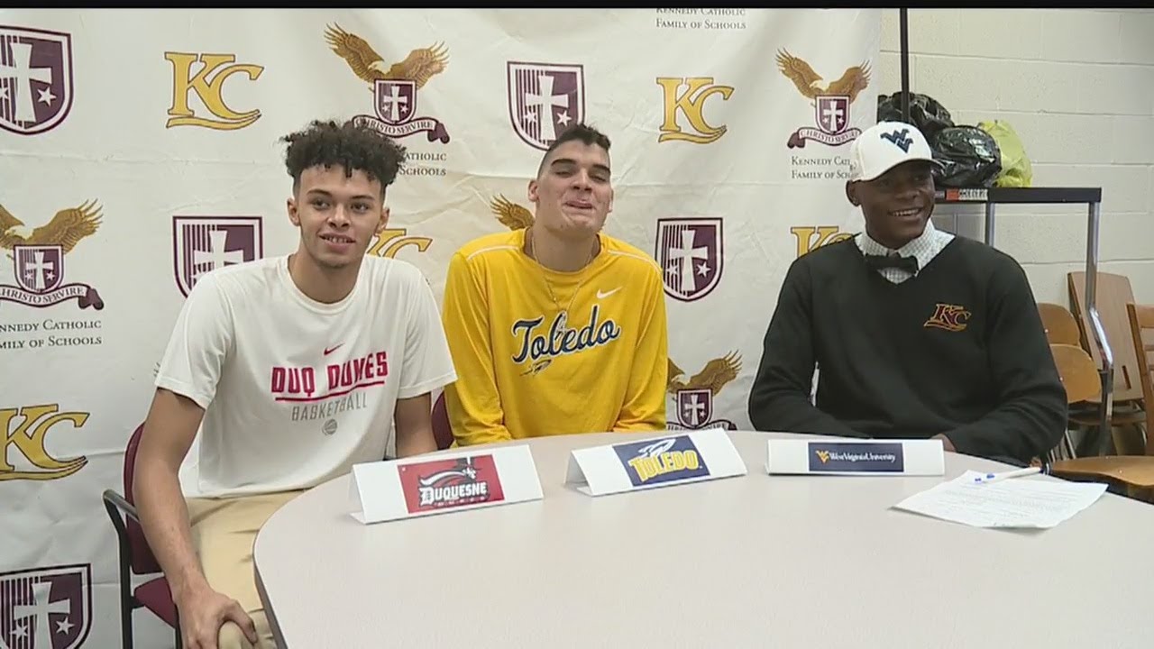 Kennedy Catholic basketball trio bound for Division I ranks