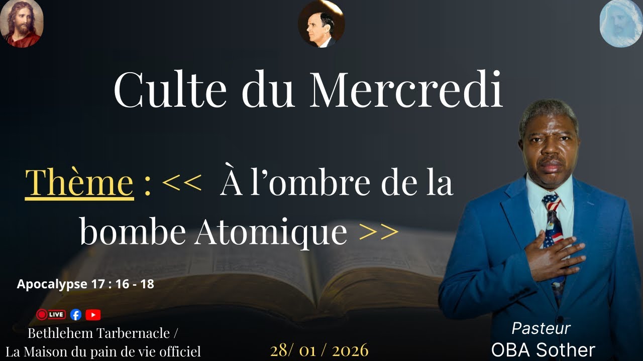 À L’ombre de la Bombe Atomique | Pasteur OBA Sother 