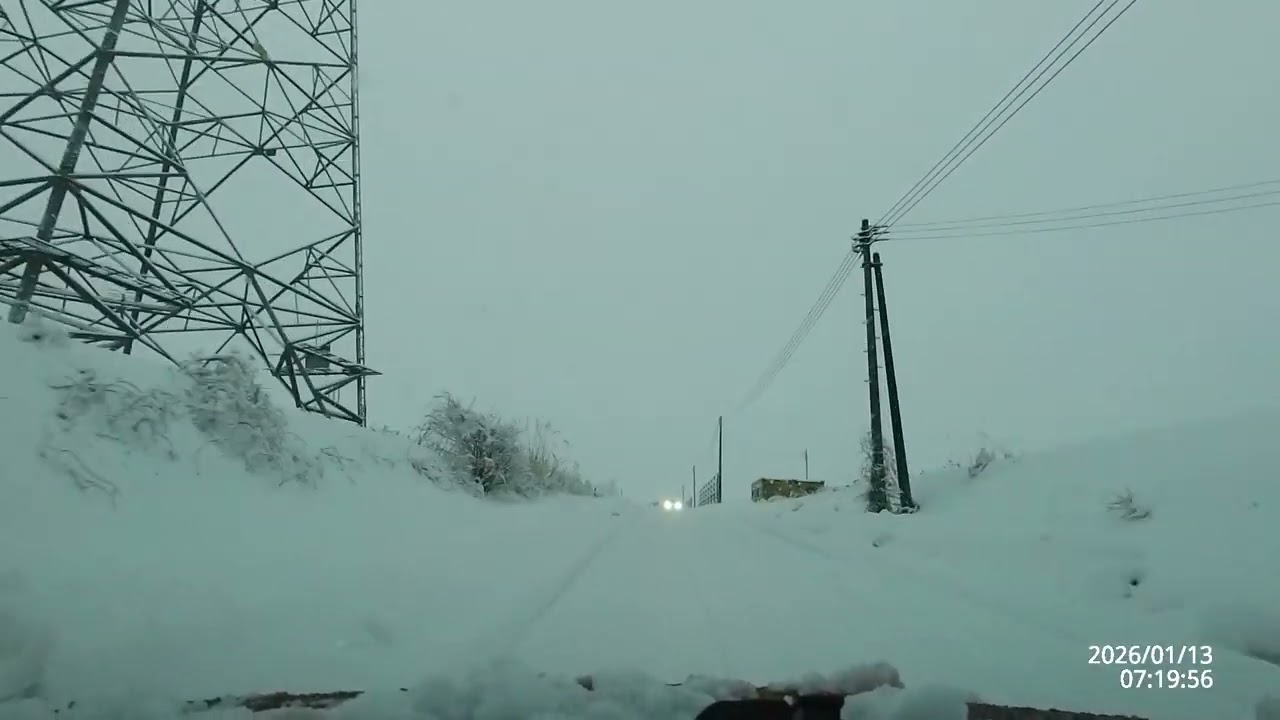 2026 01 13　①　雪降った～