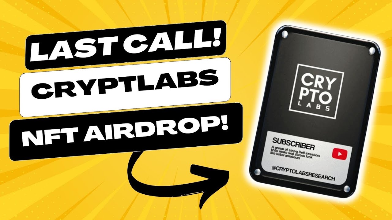 CryptoLabs NFT | FINAL CALL | Free NFT Giveaway
