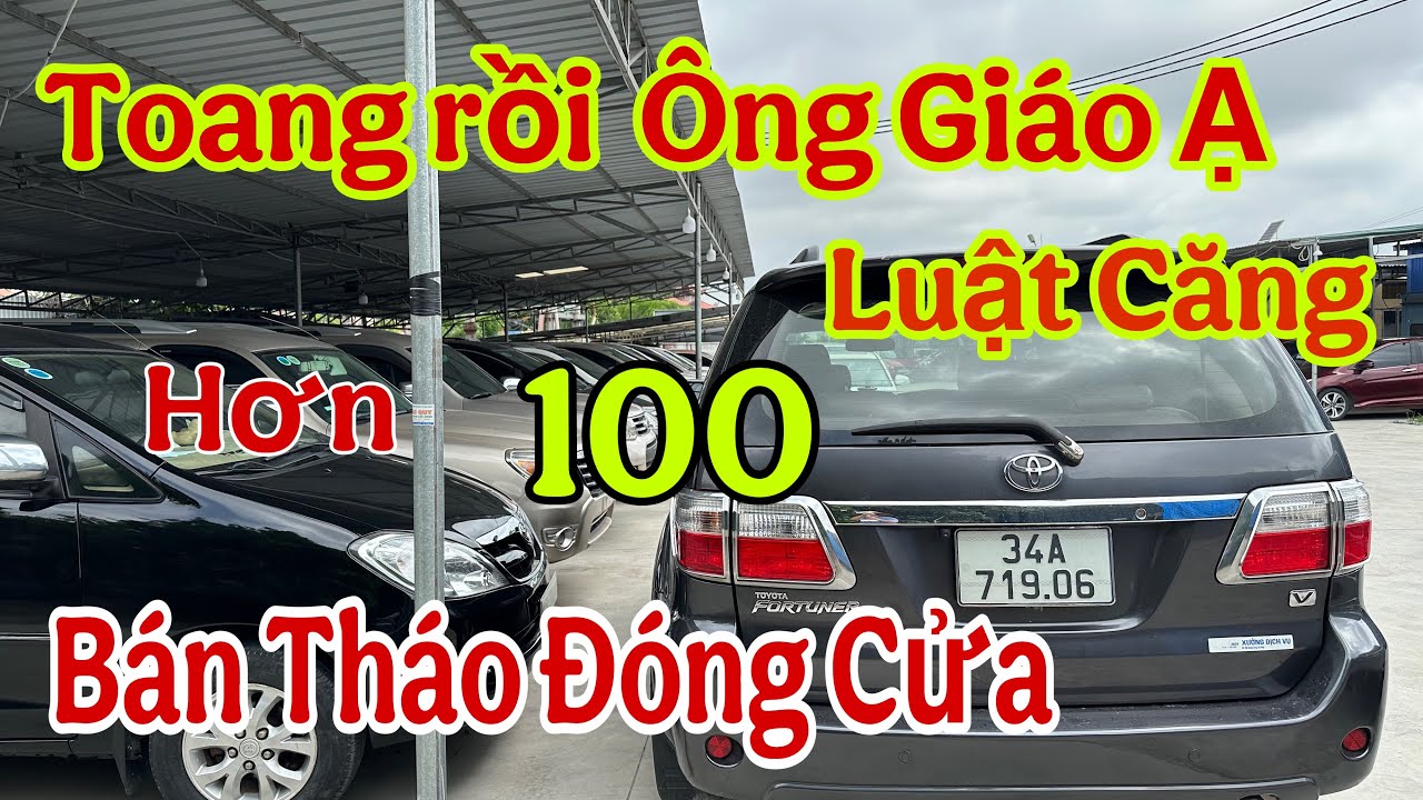 Toang Rồi Ông Giáo _ luật căng xe ế _  bán tháo 50 xe 7/ chỗ _ đóng cửa _ nghỉ buôn lh:0965892335