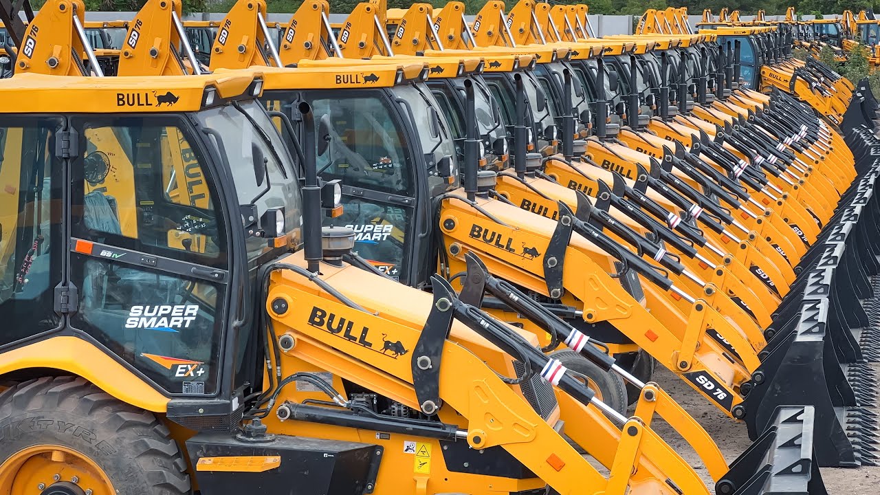 Bull Backhoe Loader Factory | Bull Machine | JcbBackhoes