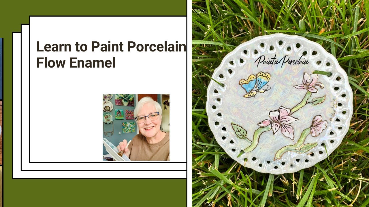 Master The Art Of Porcelain Painting With Flow Enamel