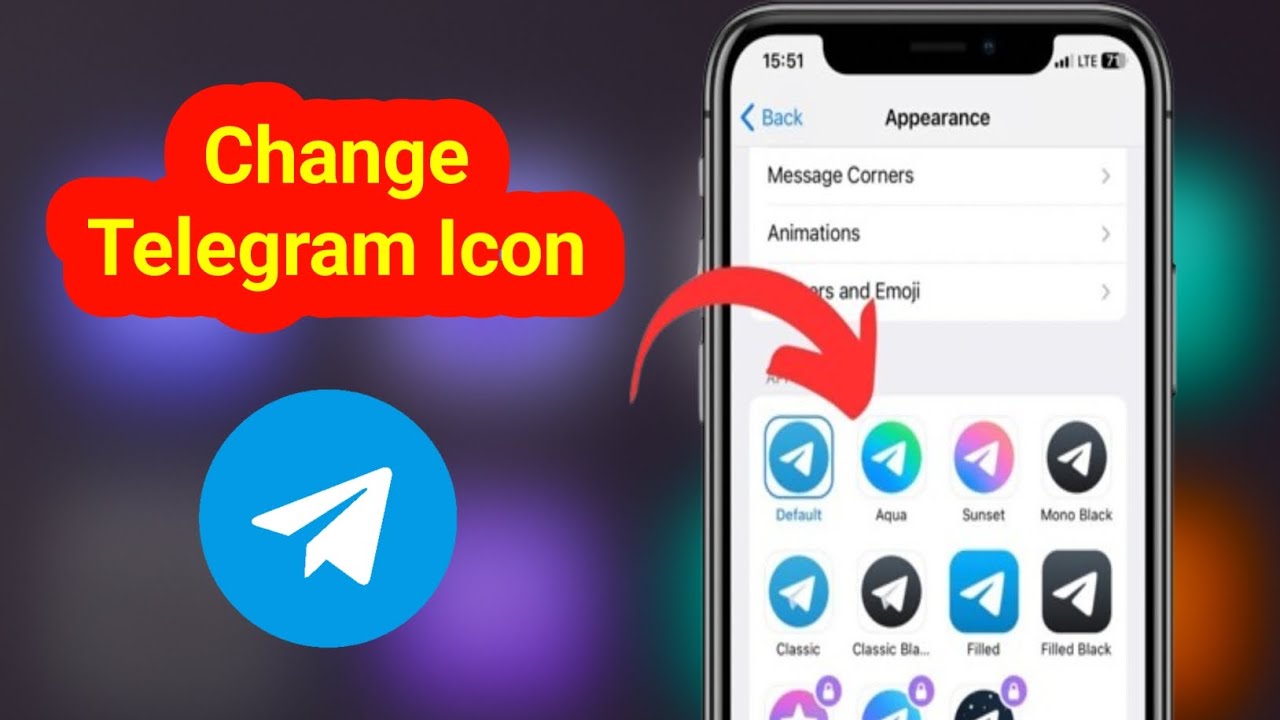 How to Change Telegram App Icon on Android & iPhone ? ( Easy Full  Guide)