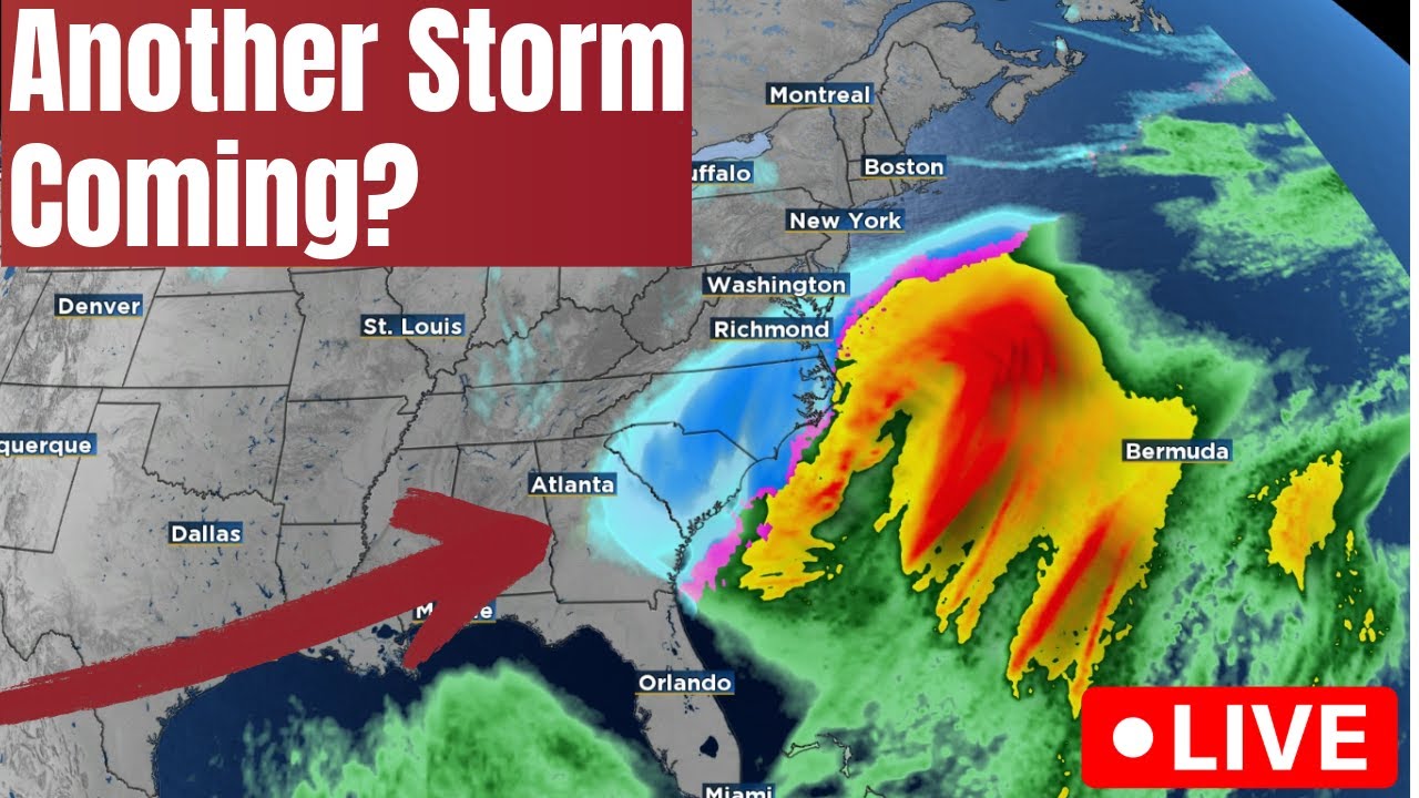 🔴LIVE WEATHER: Brutal Cold Blasts In With Another Winter Storm On The Way!