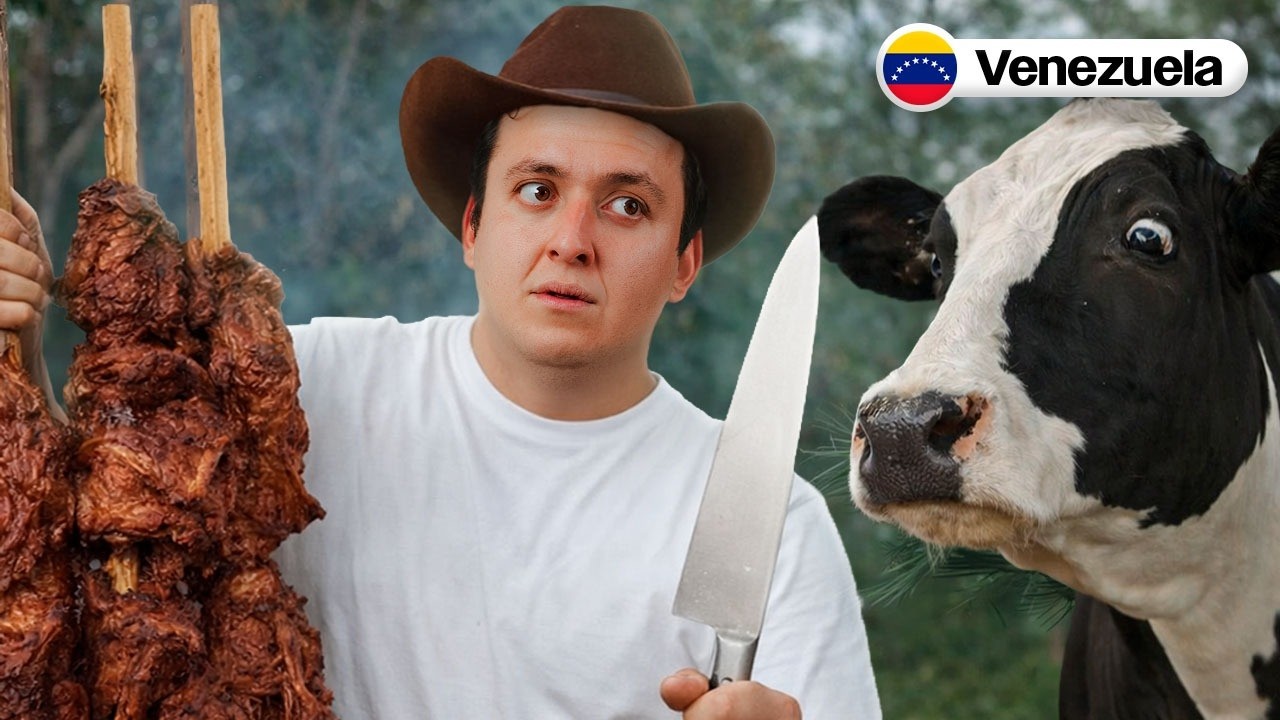 Fiesta Llanera en Venezuela! Carne en vara y comida típica