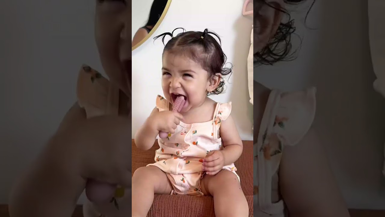 ezpz Baby-Led&trade; Toothbrush and Sensory Tongue Depressor