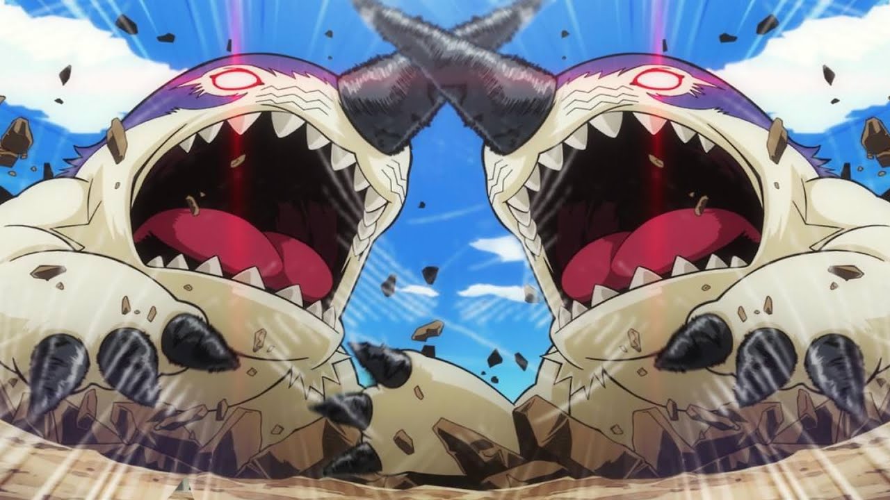 La &eacute;pican't batalla entre Drimogemon