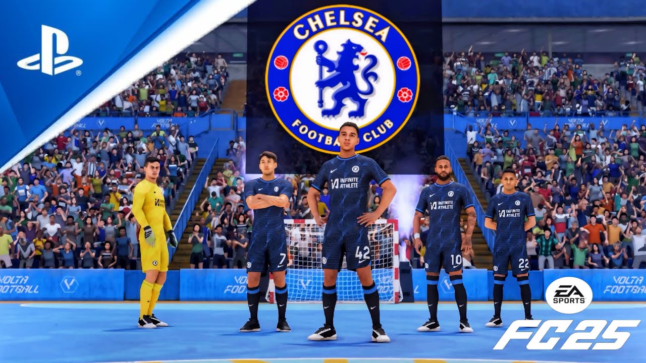 VOLTA SHOWDOWN – Mbappé, Neymar, Haaland, Musiala, Son | Chelsea vs Man City | FC24 [4K60FPS]