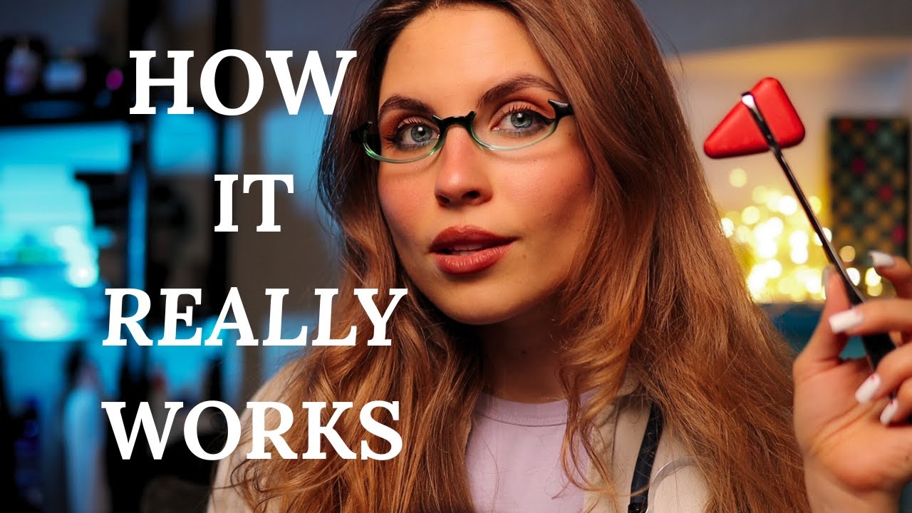 Реалистичное, медицински точное ASMR-обследование черепных нервов | Проверка слуха, осмотр глаз, ...