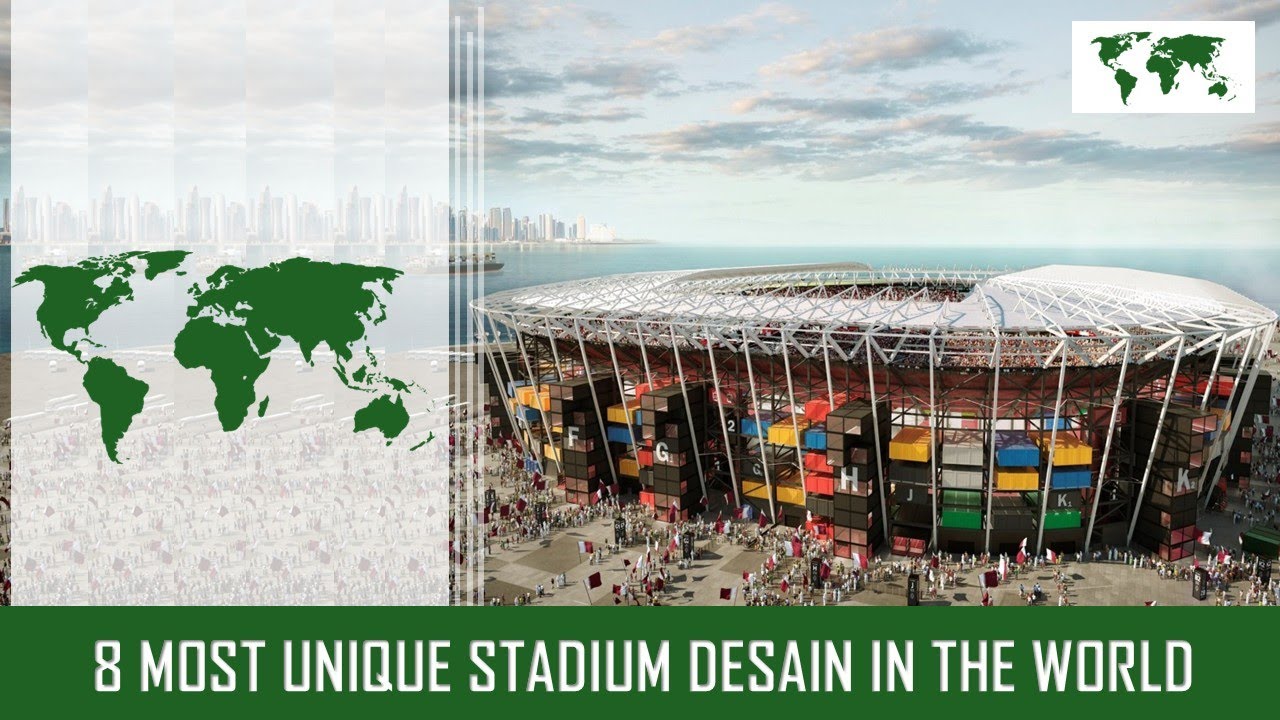 8 Most Unique Stadium Designs in the World 🌍🏟️