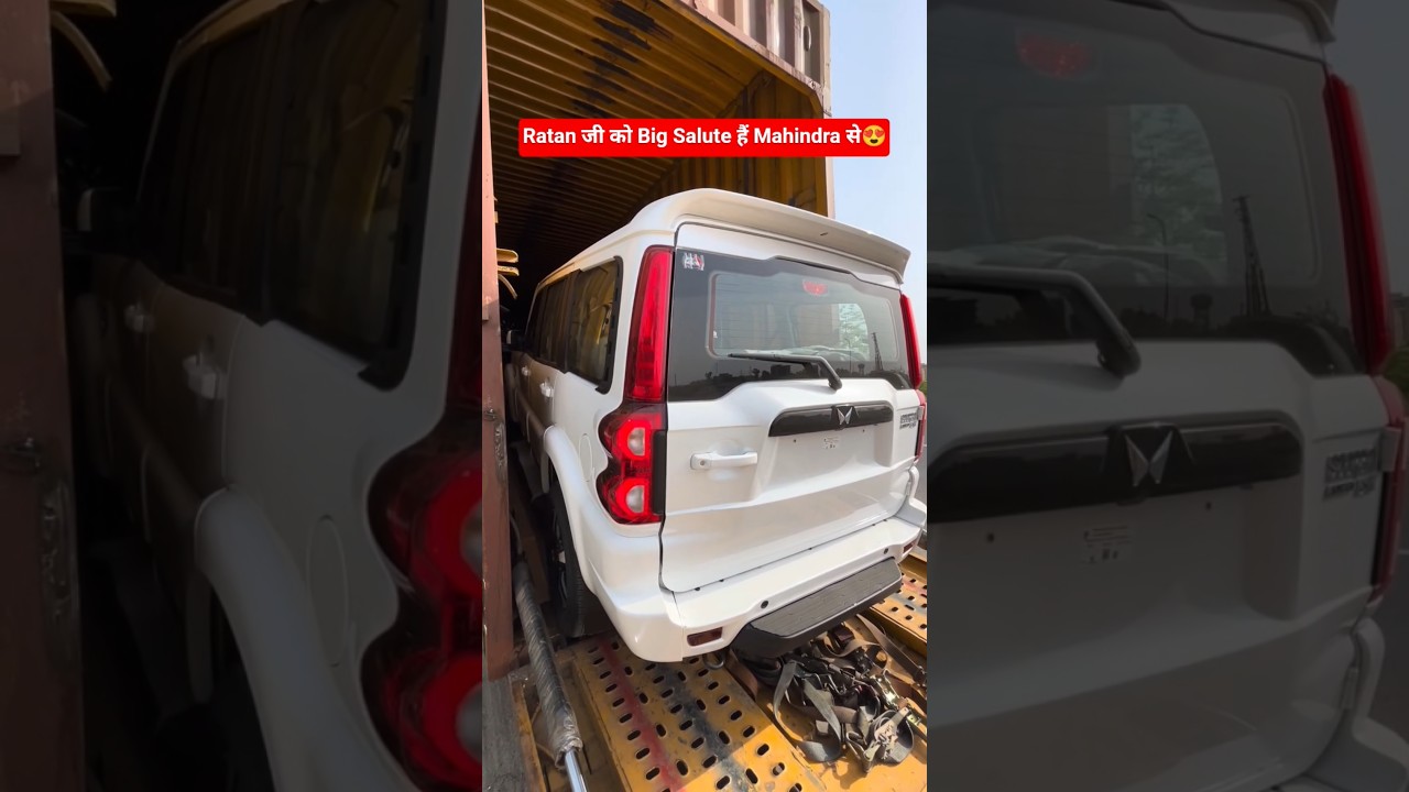 Tata के मालिक Ratan जी को Mahindra से Big Salute😍 #tata #ratantata #automobile #carreview #4x4